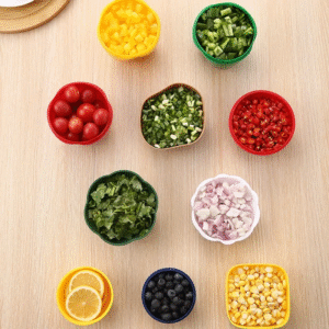 Onion Green Pepper Garlic Shaped Food Containers