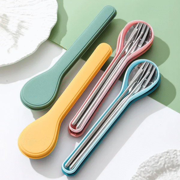 410 Stainless Steel Portable Cutlery Set