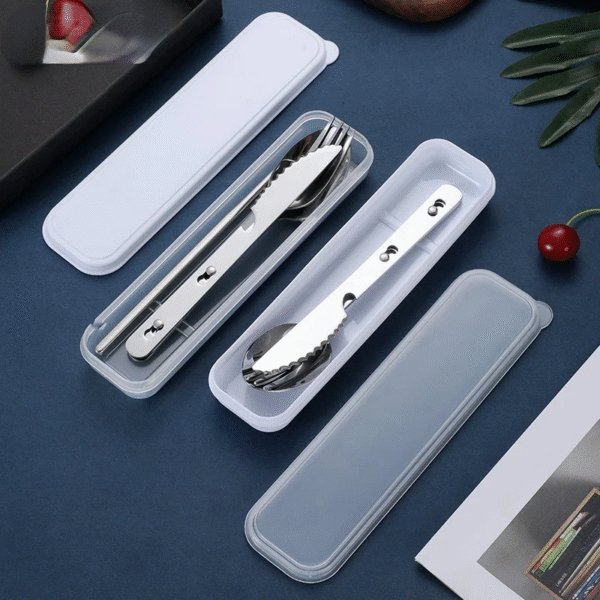 Portable Tableware Bag Box Cutlery Storage Bag
