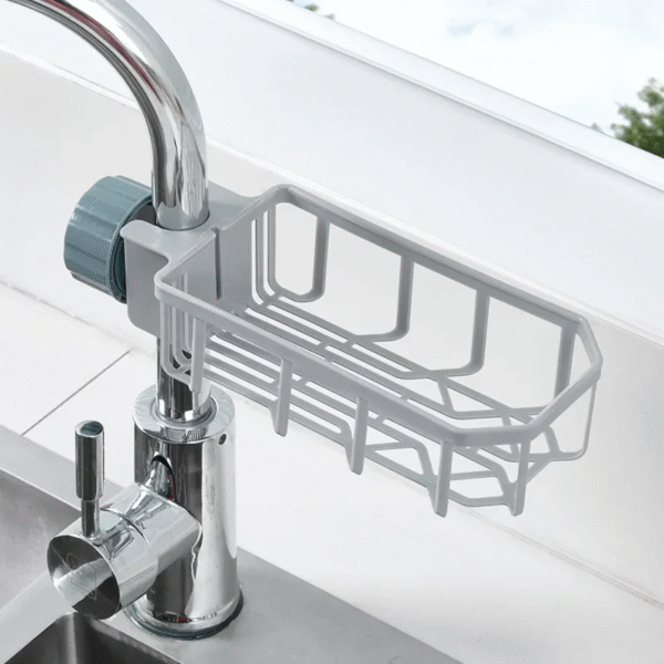 1PC Kitchen Sink Drain Rack Sponge Storage Faucet Holder