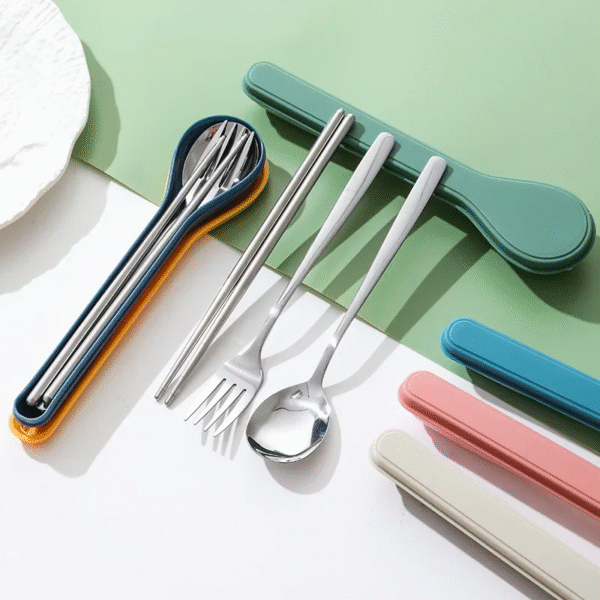 410 Stainless Steel Portable Cutlery Set