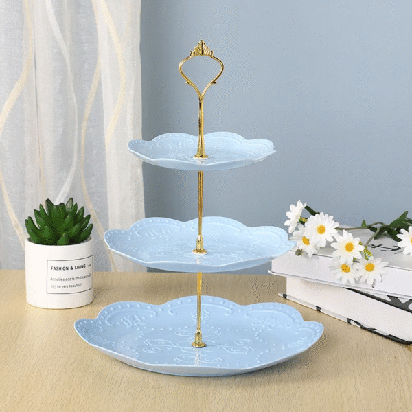 Detachable Cake Stand European Style 3 Tier Pastry