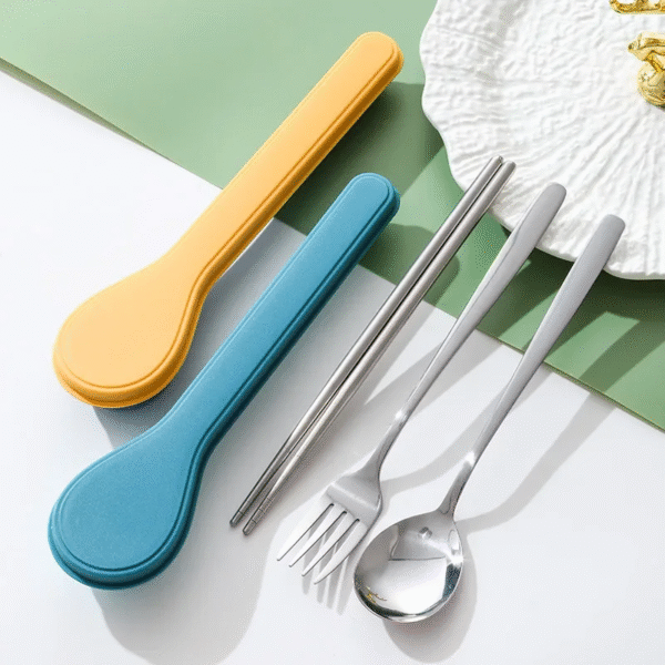 410 Stainless Steel Portable Cutlery Set