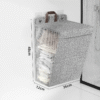 Foldable Household Dirty Clothes Laundry Basket