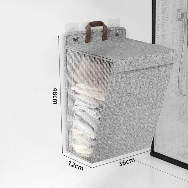 Foldable Household Dirty Clothes Laundry Basket