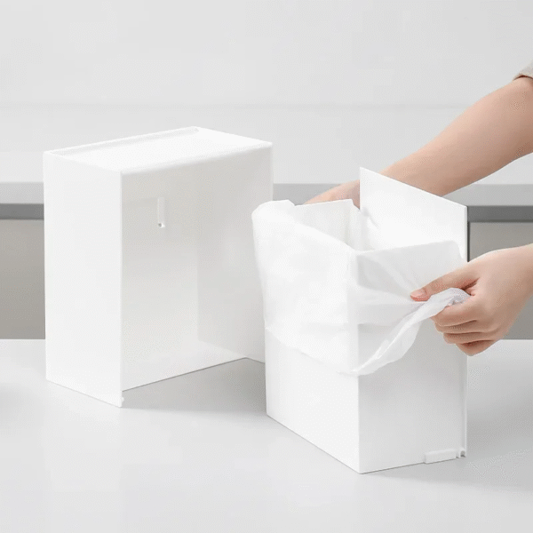 Paper Towel Dispenser Tissue Box Shelf for Kitchen