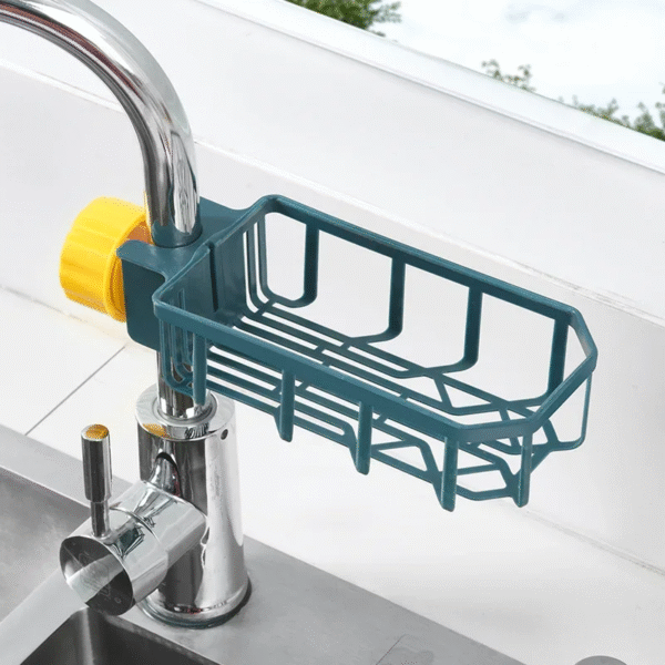 1PC Kitchen Sink Drain Rack Sponge Storage Faucet Holder