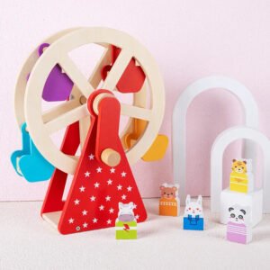 Wooden Animal Hand Ferris Wheel