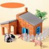 Educational Mini Build-A-House Toy